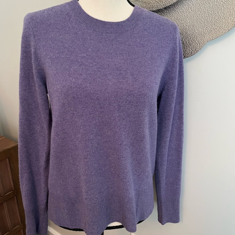 JCrew 100% Cashmere Crewneck Sweater